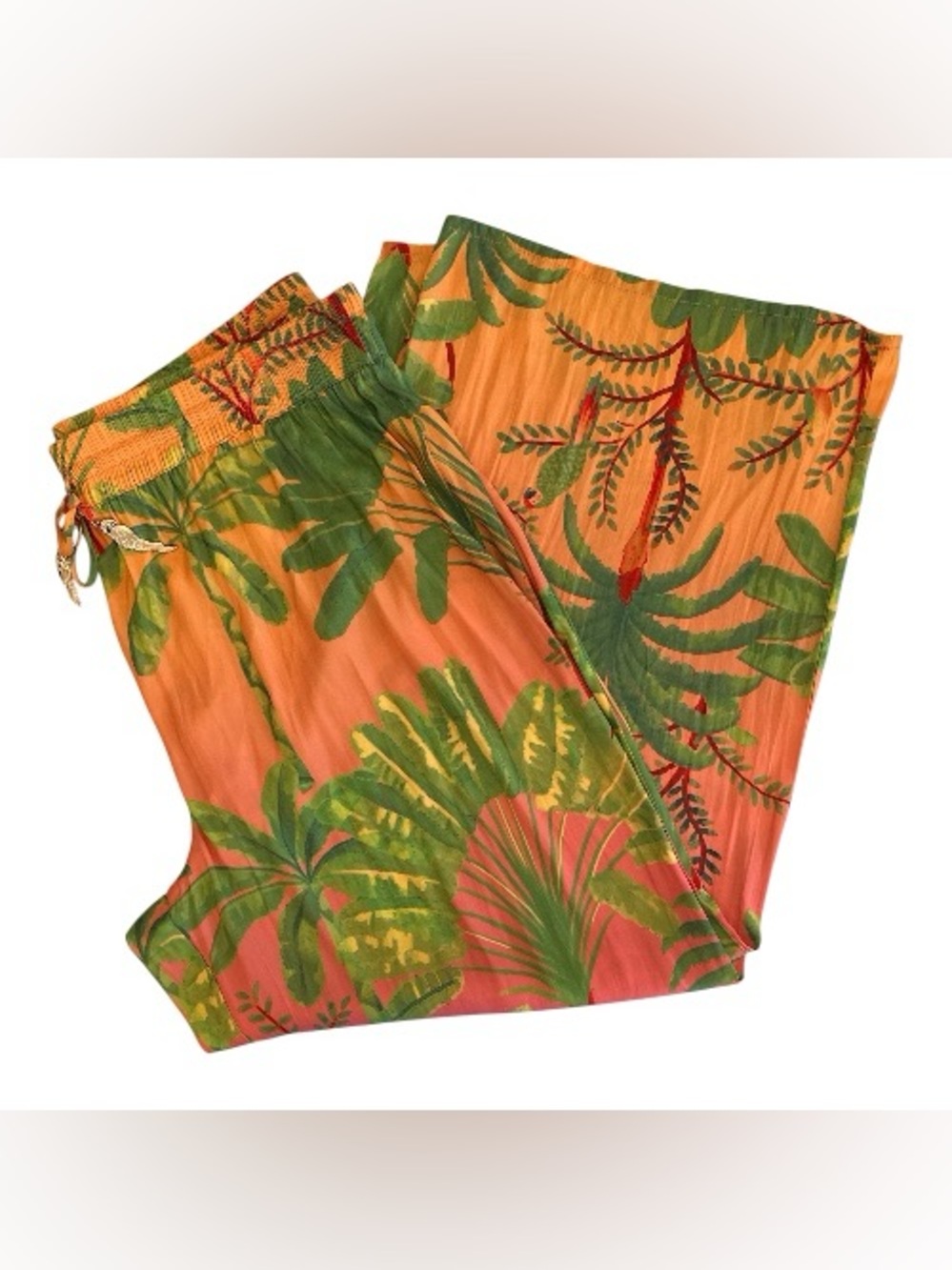 NWOT | Rachel Zoe | Adorable Tropical Wide Leg Pant | Size 1X